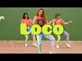 Loco - Justin Quiles, Chimbala, Lennox ZUMBA coreografía #loco #chimbala