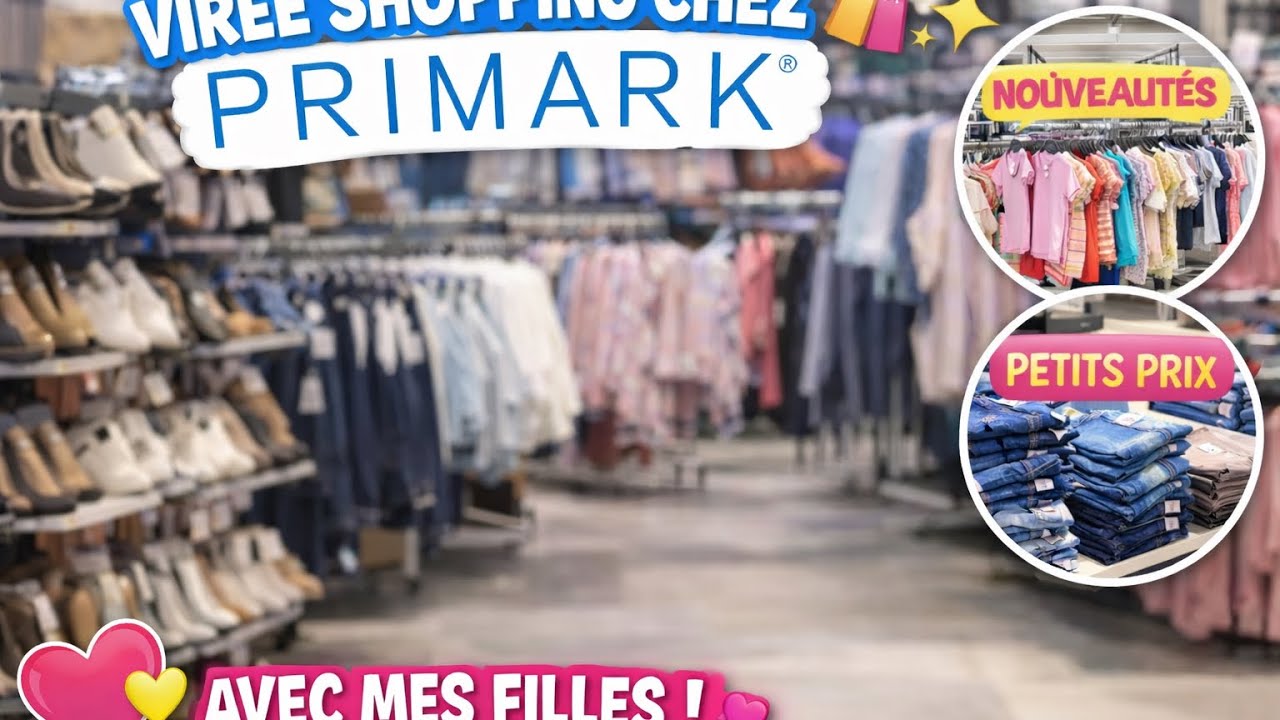 ️ جولة تسوق في Primark مع بناتي | جديد وعروض بأسعار رائعة 💕