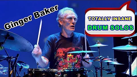 GINGER BAKER DRUM SOLO - MINDBLOWING !!!!