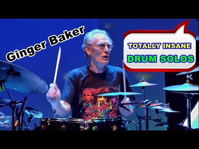 GINGER BAKER DRUM SOLO - MINDBLOWING !!!! class=