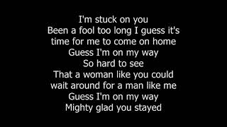 Lionel Richie - Stuck on you(lyrics)