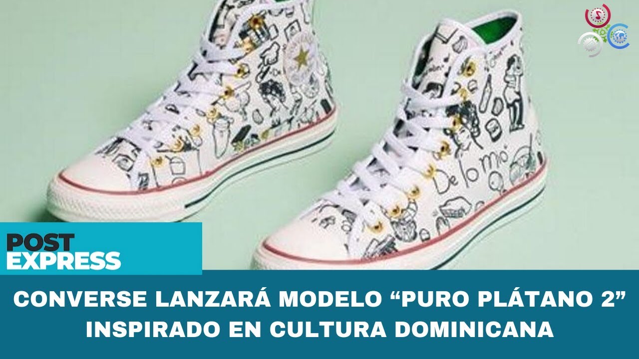 Converse lanzará modelo “Puro Plátano 2” inspirado en cultura dominicana -  YouTube