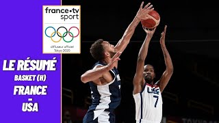 JO 2021 : Basket (H) Finale : France vs USA - Résumé complet