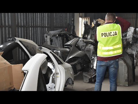 Policjanci zlikwidowali dziuple z kradzionymi pojazdami