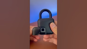 The Lock With Fingerprint Can Be Opened Quickly #shorts #yourubeshorts #gadgets