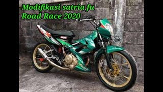 Modifikasi satria fu Road Race || versi Dj pergi