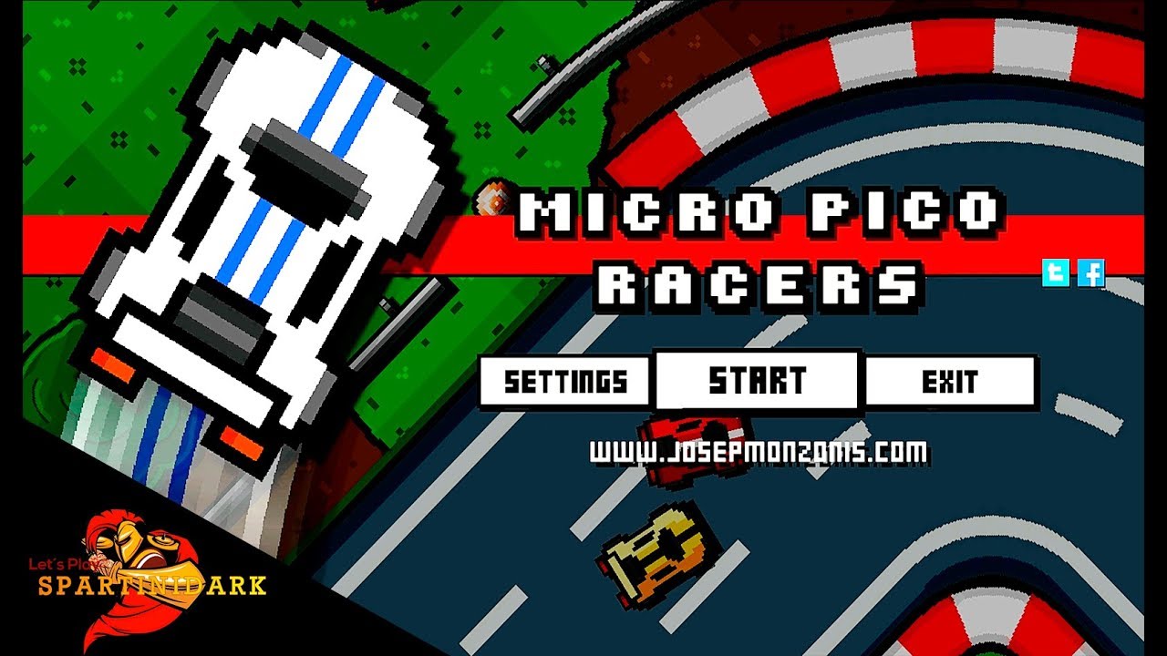 Micro Pico Racers - A Micro Machines type of game - YouTube