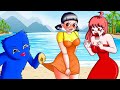 Huggy Wugyy With Squid Game Doll Trouble - Friday Night Funkin' Animation | Gacha Animations