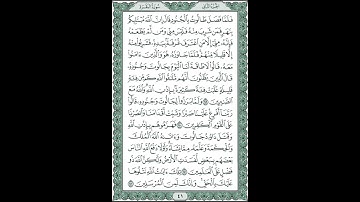 الصفحة 41 من القران الكريم #صفحات_النور بصوت الشيخ أحمد عيسى المعصراوي  #المصحف