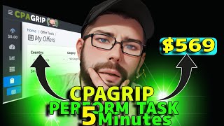 HOW I PERFORM 250+ TASKs ON CPAGRIP SELF CLICK IN 5 Minutes (How to Make Money Online 2023)