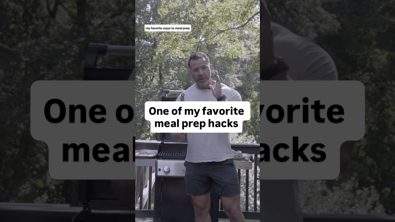 One of my favorite meal prep hacks