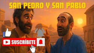 🕊️ San Pedro y San Pablo | Historia Bíblica para Niños | Video Cristiano Educativo ✝️