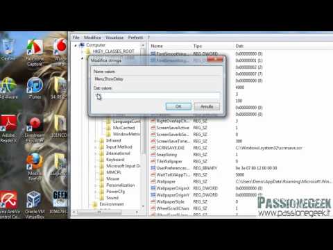 Video: Come Modificare Il Registro Di Windows 7