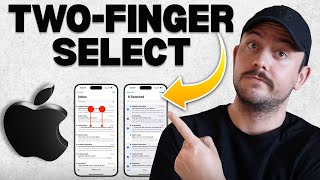 How to Select Multiple Items on iPhone Using Two-Finger Gestures (Quick & Easy Tutorial)