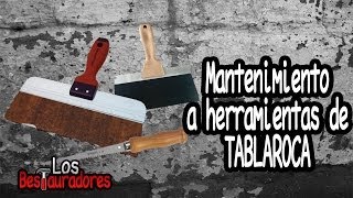 Mantenimiento a Herramientas para tablaroca