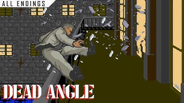 Dead Angle | Arcade | All Endings [Upscaled to 4K using xBRz]
