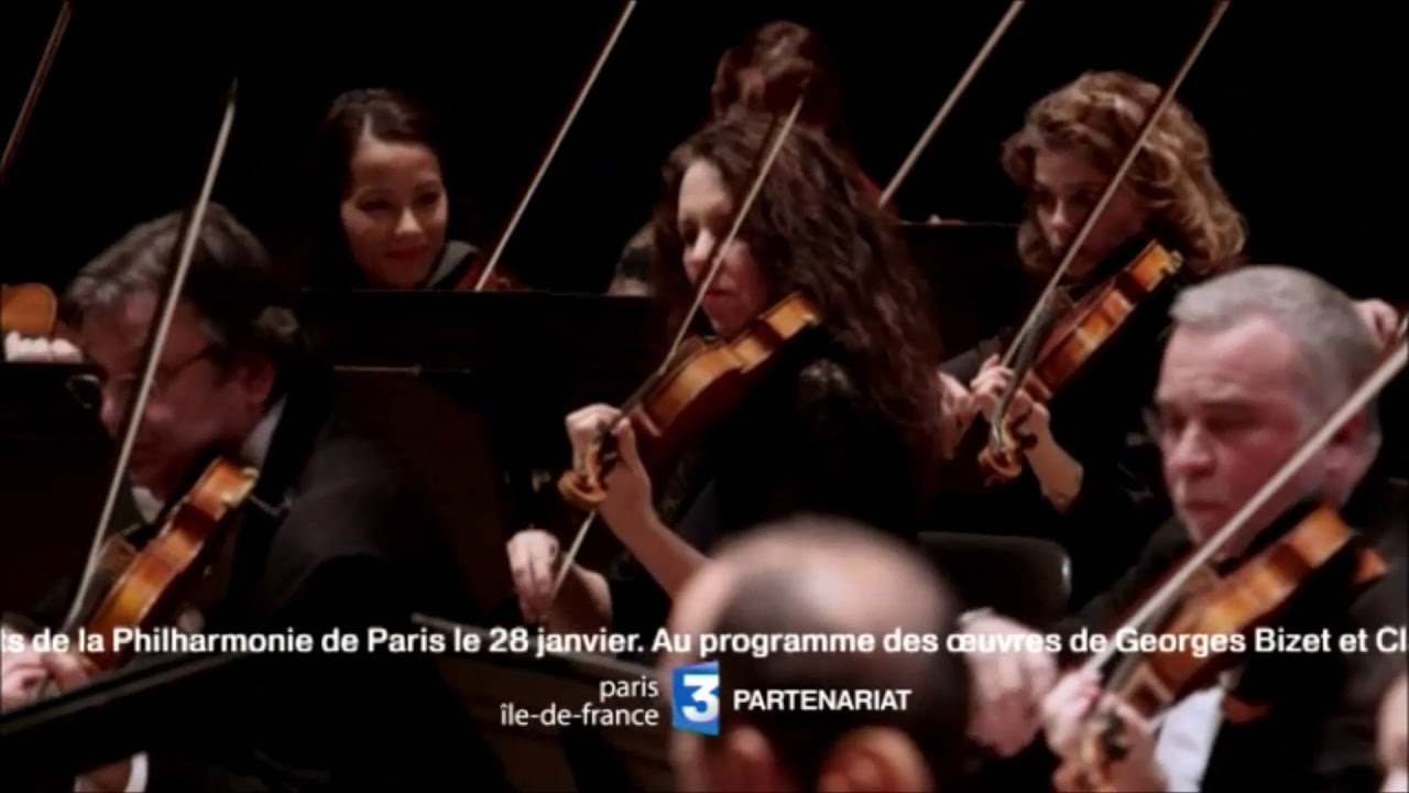 Teaser Debussy et Rome à la Philharmonie de Paris france télévisions sport
