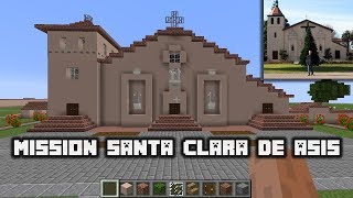 Nick's minecraft version of mission santa clara de asis for his fourth
grade california missions school project.