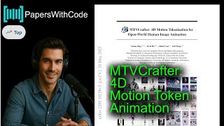 MTVCrafter: 4D Motion Token Animation