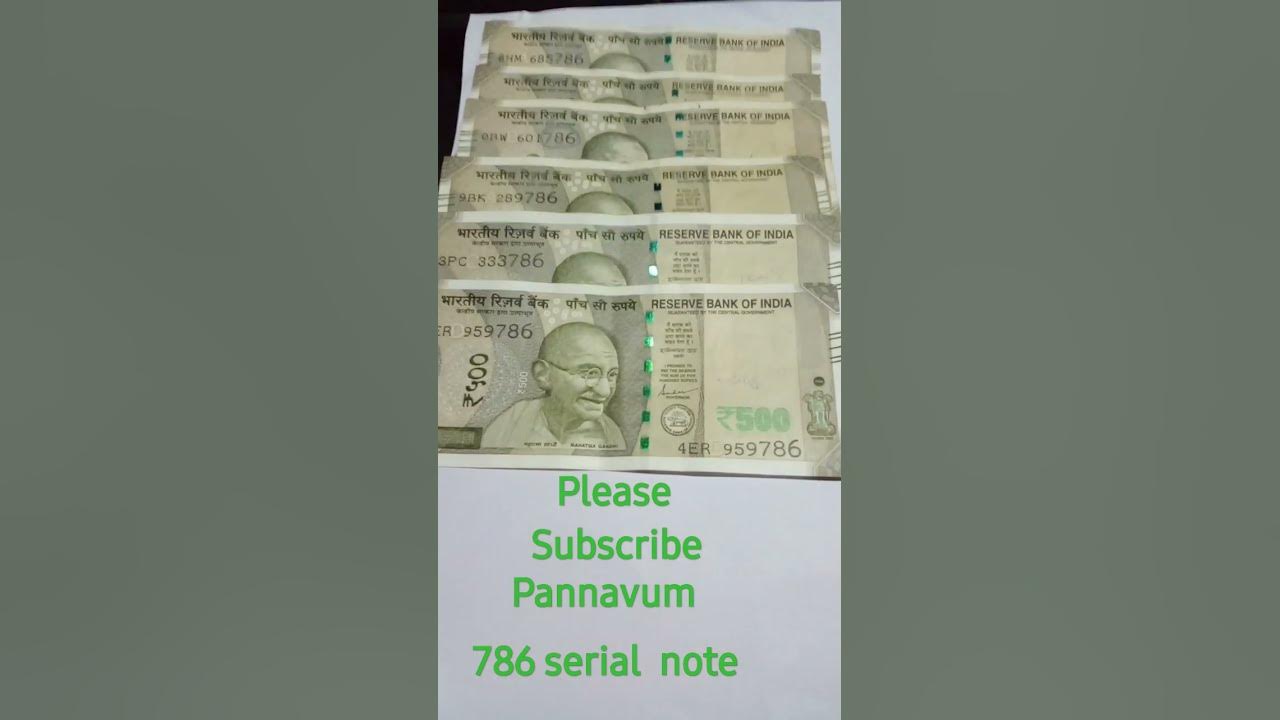 500-rs-786-serial-note-sale-shorts-short-video-youtube-youtubeshorts