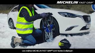 Chaînes neige MICHELIN Fast Grip disponibles sur norauto.fr 