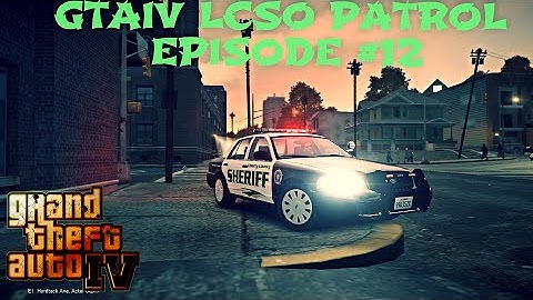GTAIV: LCSO Patrol LCPDFR 1.1 "OFFICER DOWN"