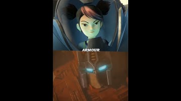 Optimus Prime Wfc Trilogy Vs Miko Apex Armor Tfp Primeverse #transformers #shorts