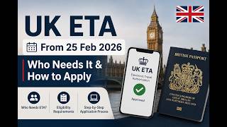 UK ETA From 25 Feb 2026 | Who Needs It & How to Apply