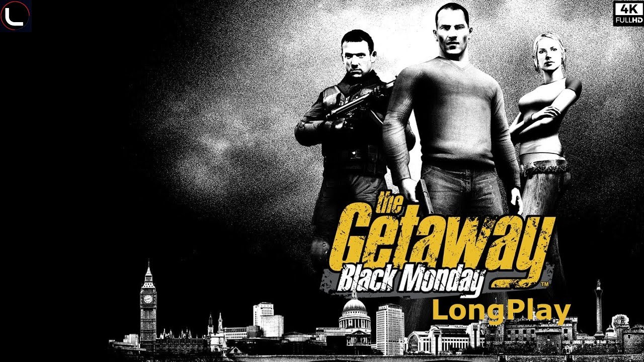 The Getaway Black Monday Longplay 4k 60fps Youtube