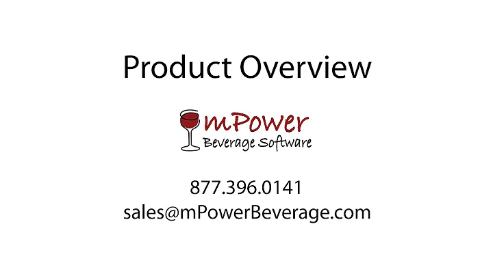 mPower Liquor POS Product Overview - Video 1