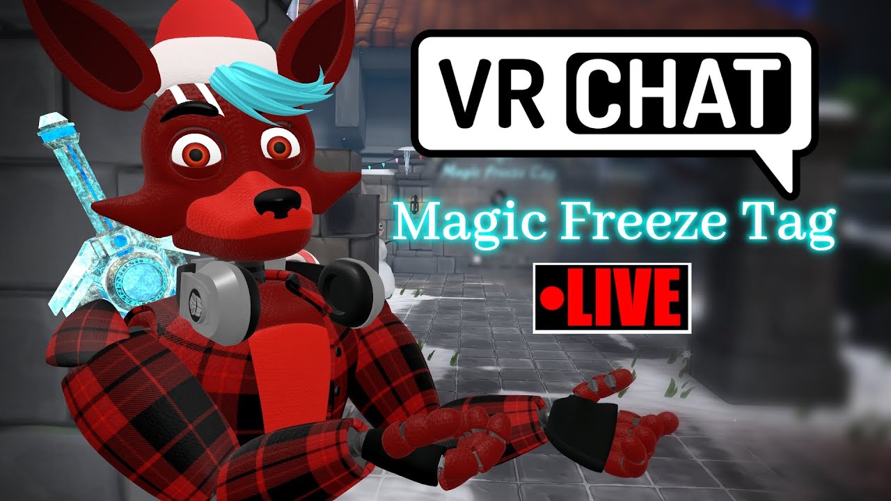 FREEZE TAG IN VR! || VRChat (Magic Freeze Tag) [LIVE] - YouTube
