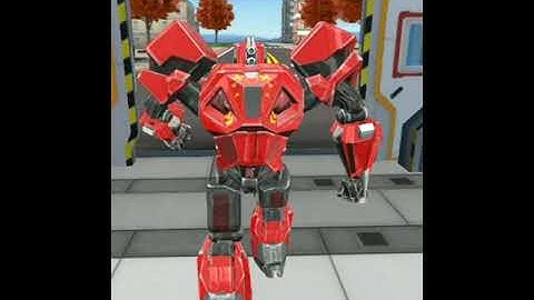 Transforming robot battle in train robot games 3d and helicopter robot car games(1)