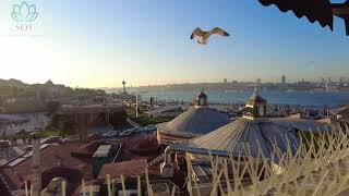 İstanbul Üsküdar view scenery Watch İstanbul bosphorus strait, relaxing city sounds.