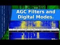 Ham Radio - AGC, Filters, and digital modes reception.