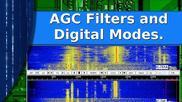 Ham Radio - AGC, Filters, and digital modes reception.
