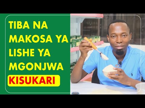 Tiba na Makosa ya Lishe ya Mgonjwa wa Kisukari