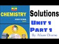 CHEMISTRY GRADE 12 UNIT 1 PART 1 BY AFAN OROMO CHEMISTRY GRADE 12 UNIT 1 PART 1 BY AFAN OROMO