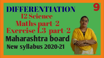 Differentiation 12th sci Implicit function Exercise 1.3