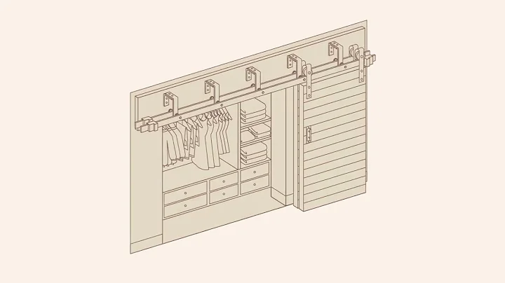 How Does A (Double-Track) Bypass Barn Door Hardware Kit Work?