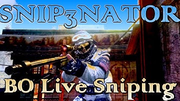 BO - Live Sniping - L96A1 GW Domination on Villa! (Gameplay/Commentary)
