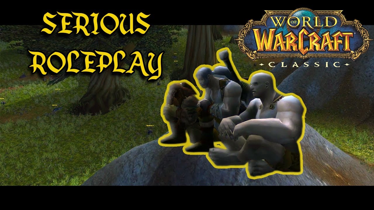 When you’re questing on an RP server