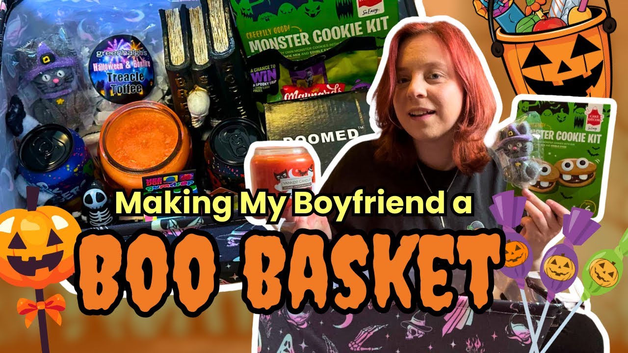 Making a Boo Basket 🎃🍭 | Spooky Month 2024