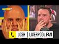 "TOO BIG A CLUB FOR HIM" Liverpool fan Josh thinks ARNE SLOT isn't up to TASK at Anfield