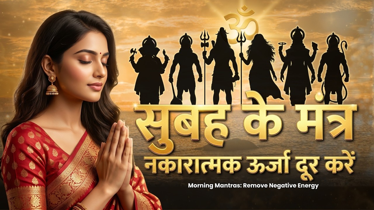 ⁣Best Morning Mantras | Hanuman, Ganesh, Shiva, Gayatri, Navgrah Mantra | Remove Negative Energy