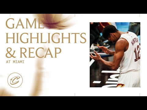 Highlights & Recap | Cavs at Heat | 11.12.2025
