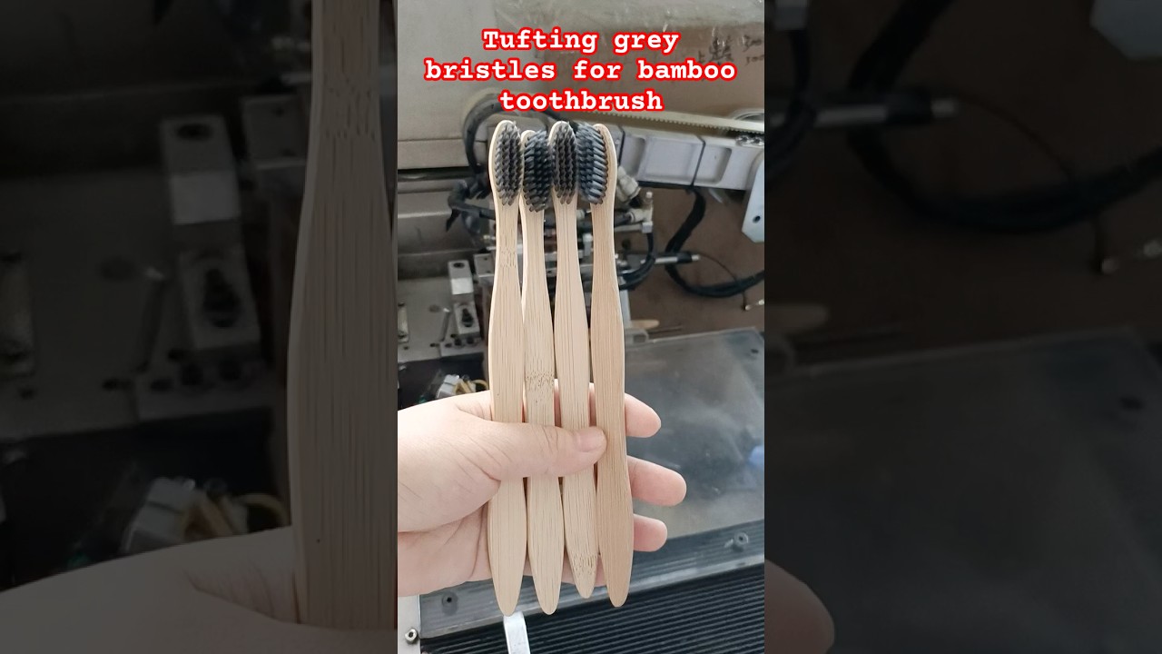 Eco-friendly bamboo toothbrush with soft nylon bristles – sustainable, simple, and effective