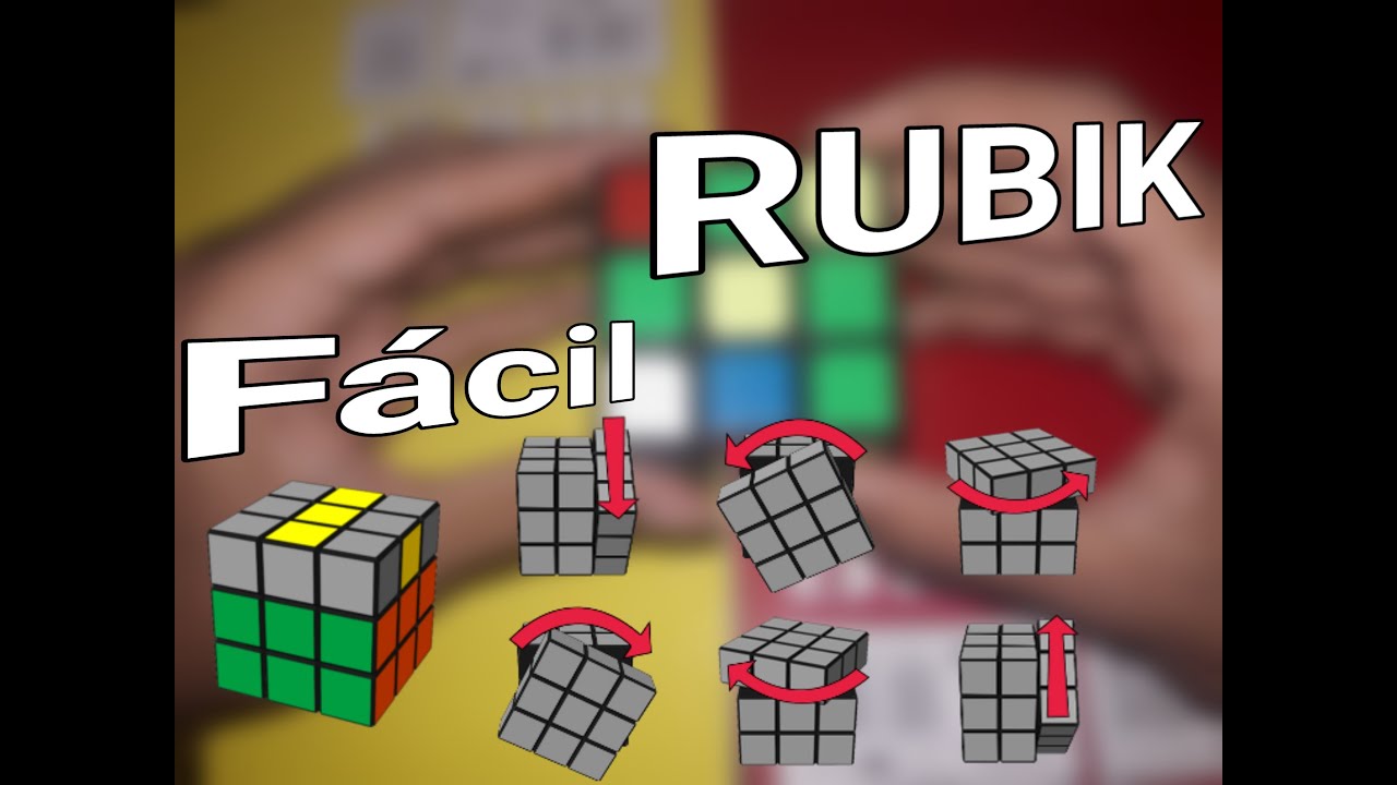 Como Resolver O Armar El Cubo De Rubik En Dos Pasos Sencillo