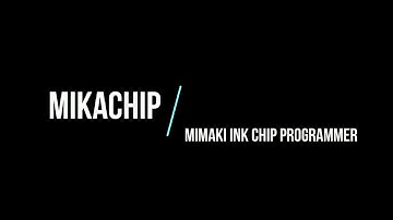 Reset Mimaki ink chips with MikaChip emulator that allows you to programm ink chips