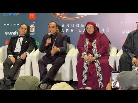 SIDANG MEDIA JURI AJL40 SEBAB ANGKAT MARSHA VOKAL TERBAIK & K.O.I JADI JUARA
