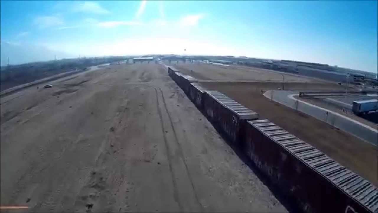 Abandoned Train FPV Fly Over * SJ4000's Jello Resistance test  *